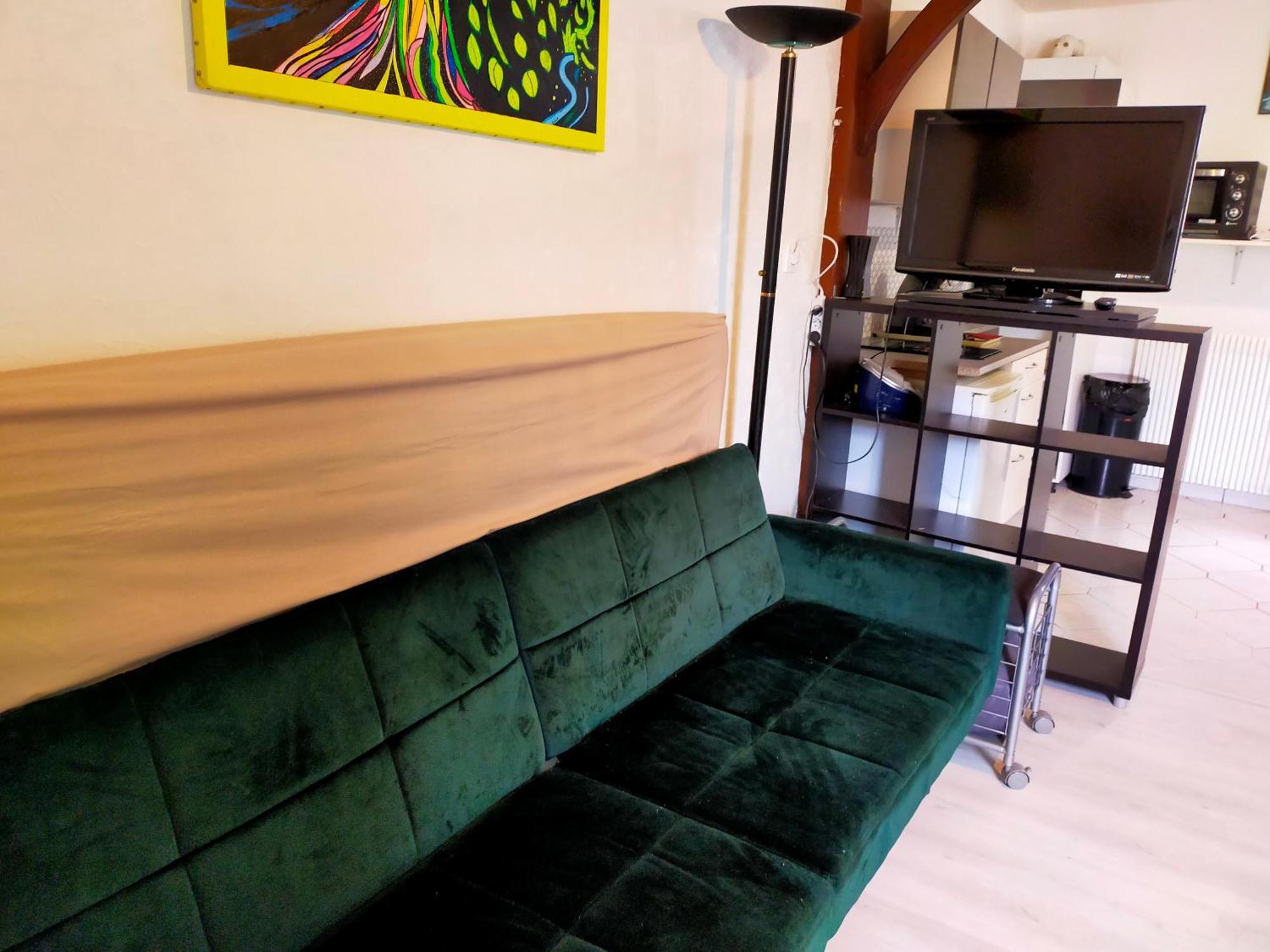 Studio En Rdc Avec Balcon Centre Vitre Zewnętrze zdjęcie