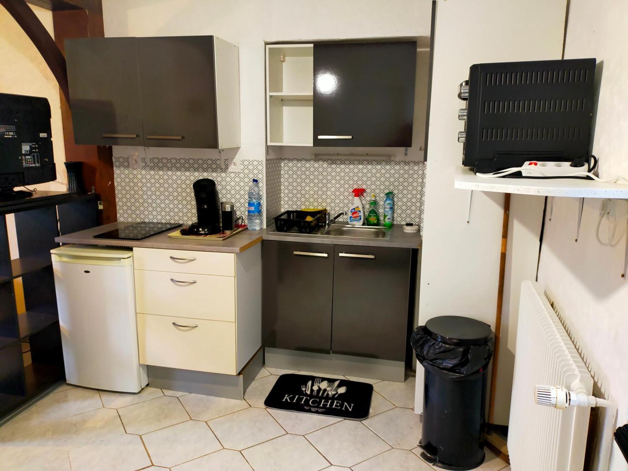 Studio En Rdc Avec Balcon Centre Vitre Zewnętrze zdjęcie